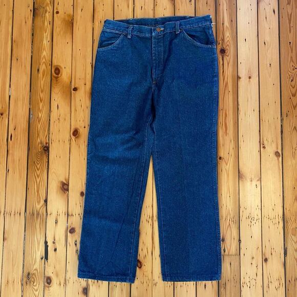 Vintage 1990s Big Ben Workwear Denim Jeans Work 36x29 - Picture 4 of 5